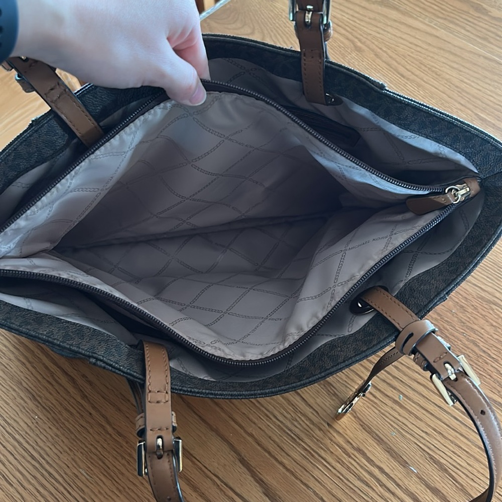 Michael Kors Brown Tote Purse - Picture 8 of 13